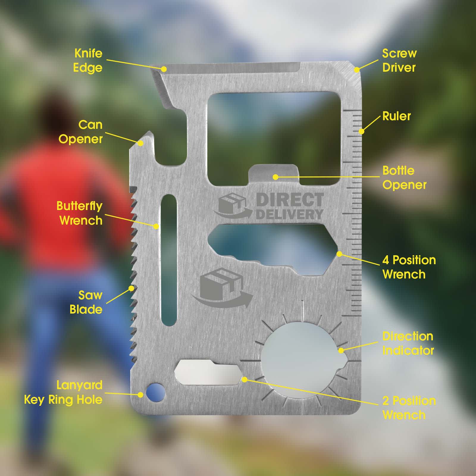 Bionic Multi Tool in Pouch - LL3611 Image