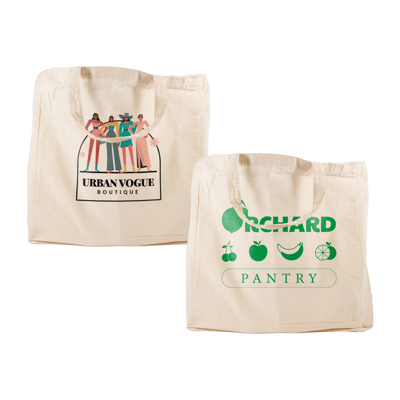 Supa Shopper Short Handle Calico Bag - image 1