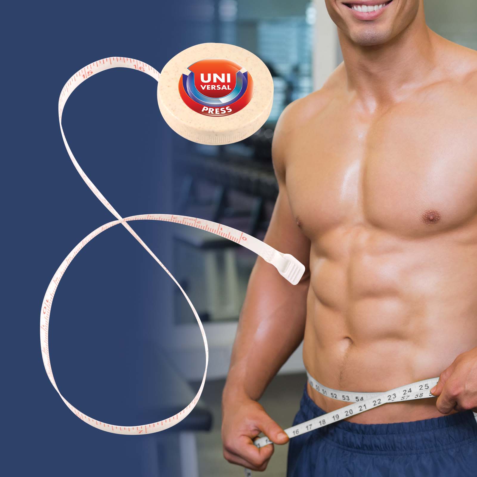 Tornado Wheat Fibre Tape Measure - LL5033 Image 