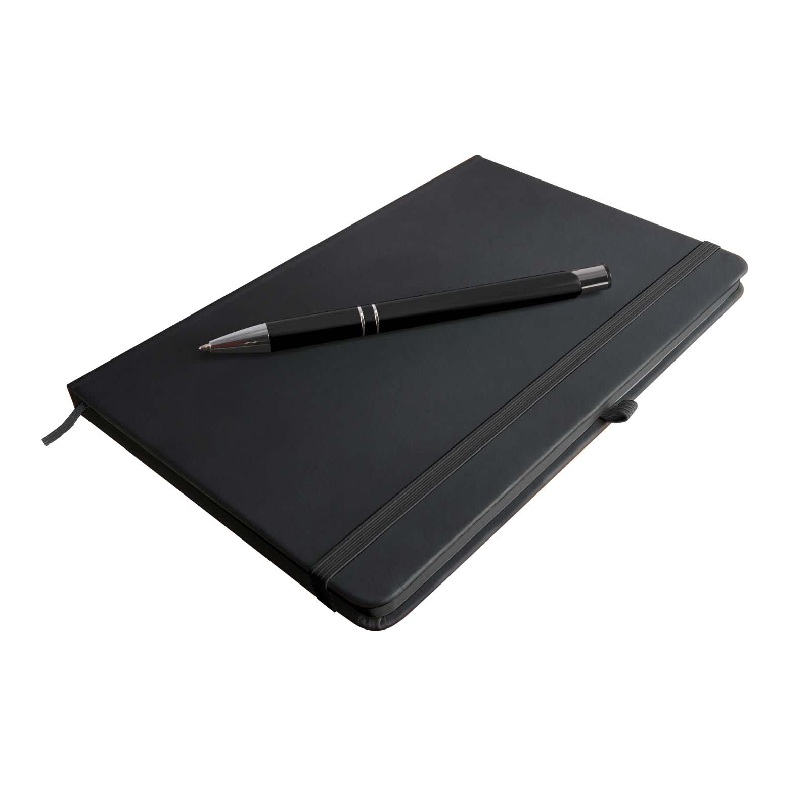 Venture Supreme Notebook / Napier Pen - LL5094 Image Black