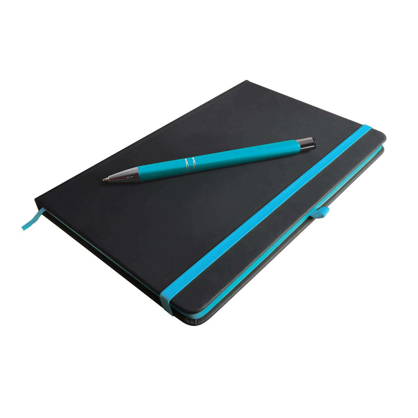 Venture Supreme Notebook / Napier Pen - LL5094 Image Light Blue