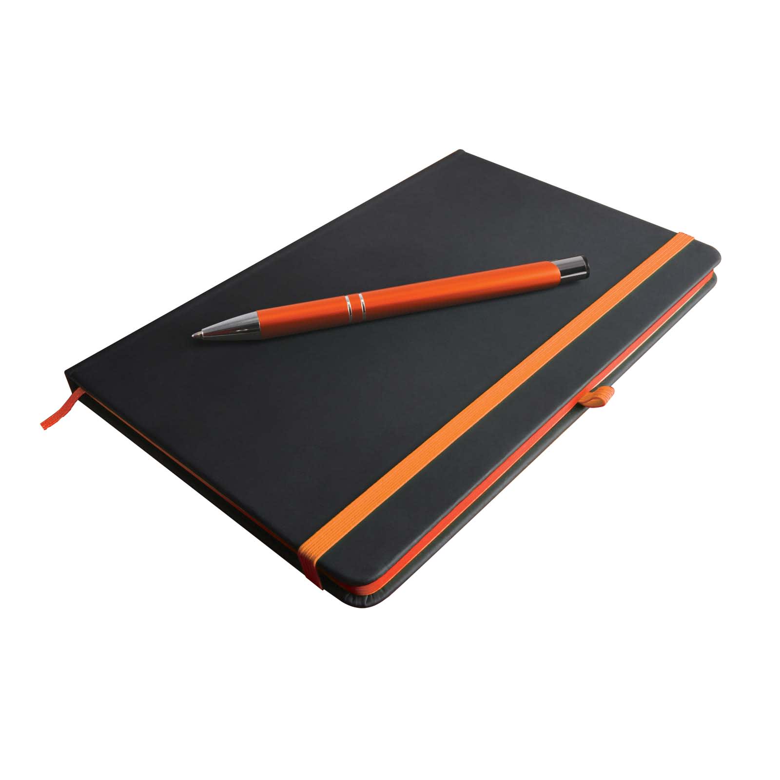 Venture Supreme Notebook / Napier Pen - LL5094 Image Orange