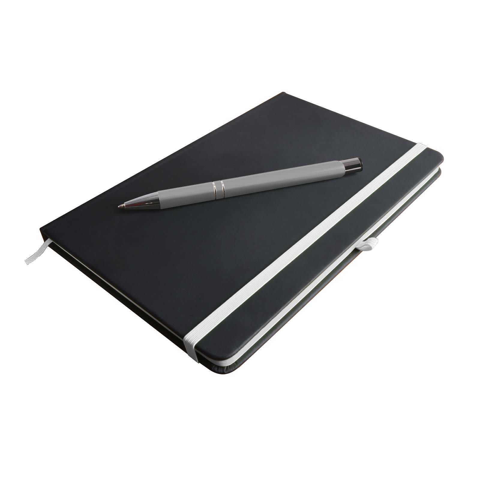 Venture Supreme Notebook / Napier Pen - LL5094 Image Silver