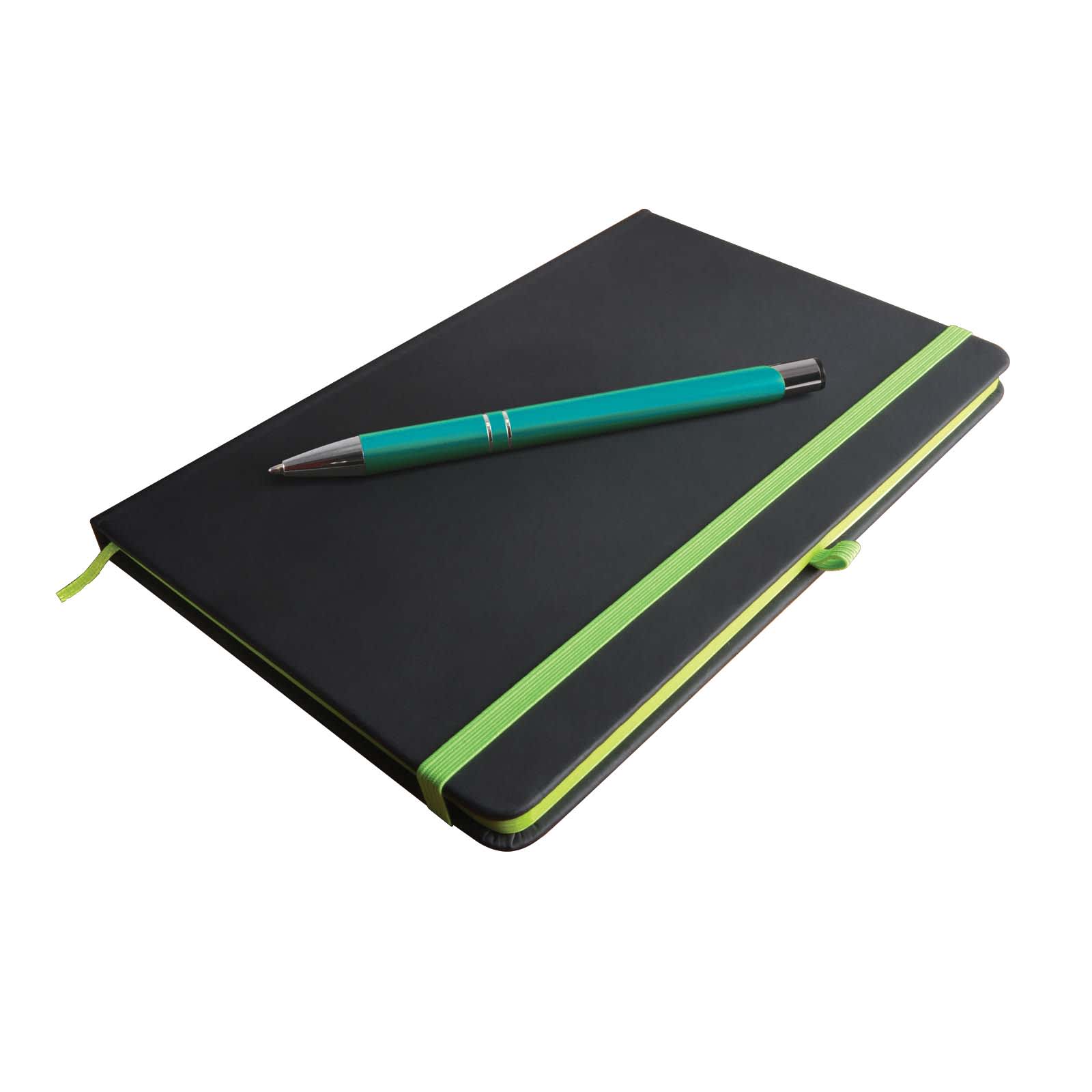 Venture Supreme Notebook / Napier Pen - LL5094 Image Teal