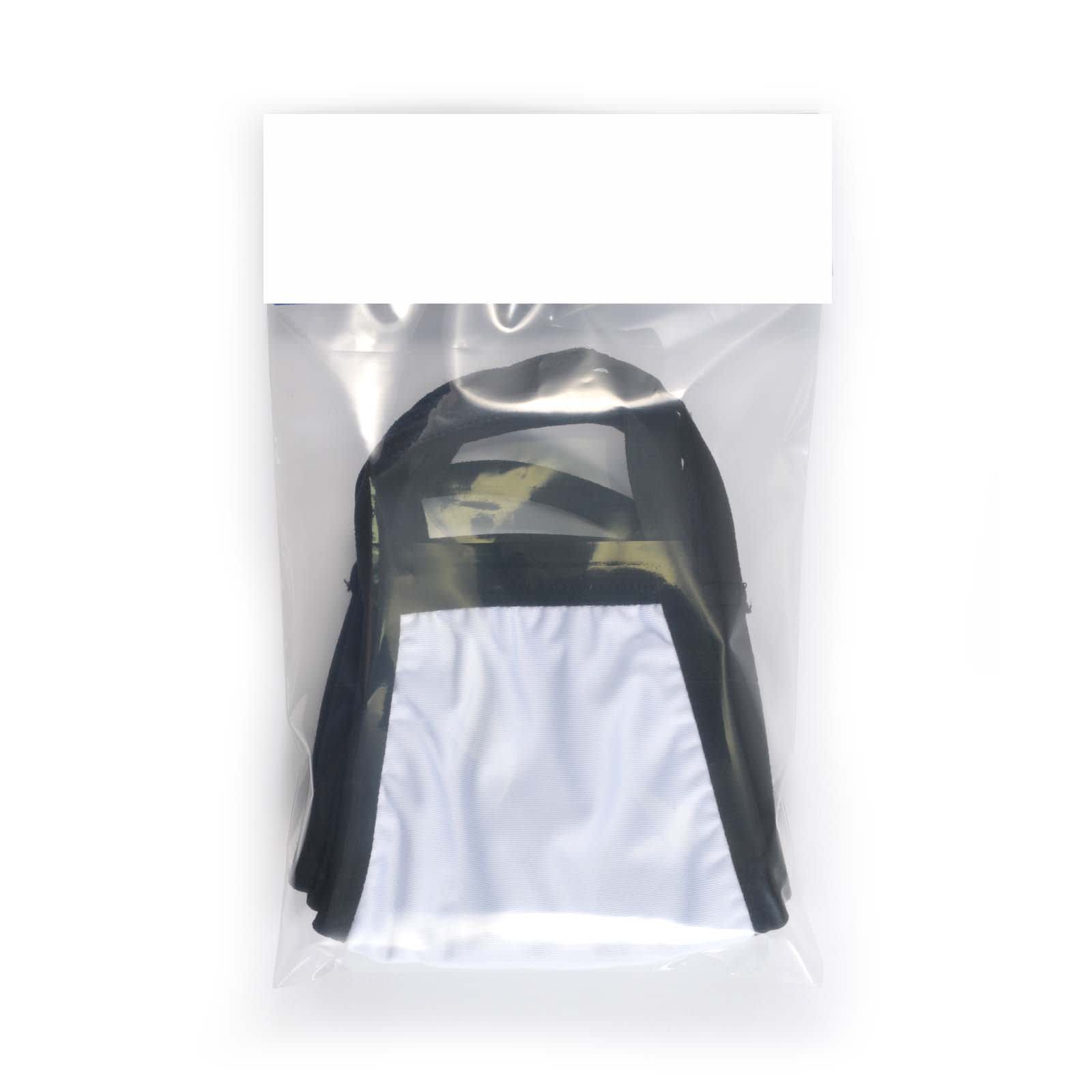 5 Pack - Shield Face Masks - LL6022 Image Black/White