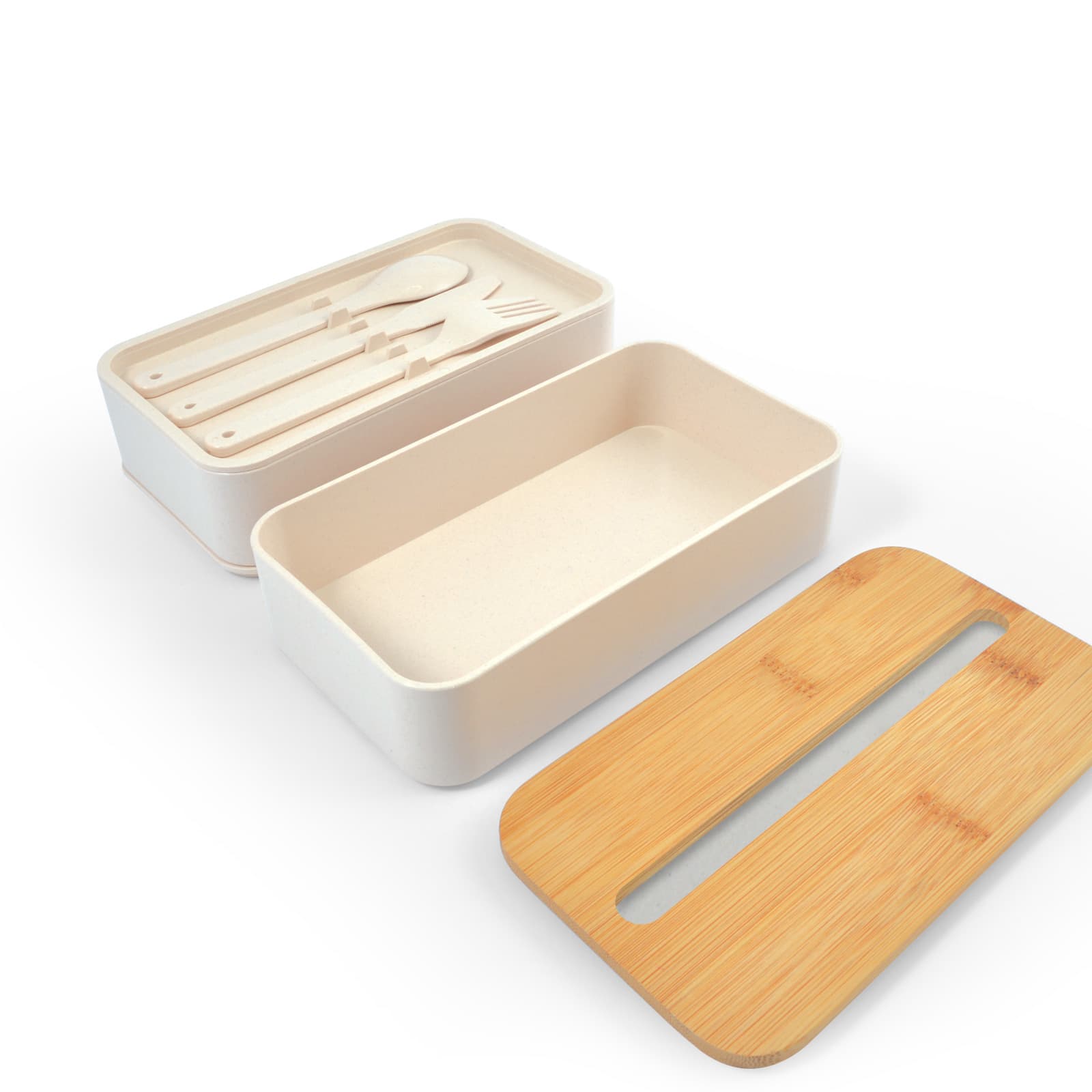 Stax Eco Lunch Box with Phone Holder Lid - LL6362 Image