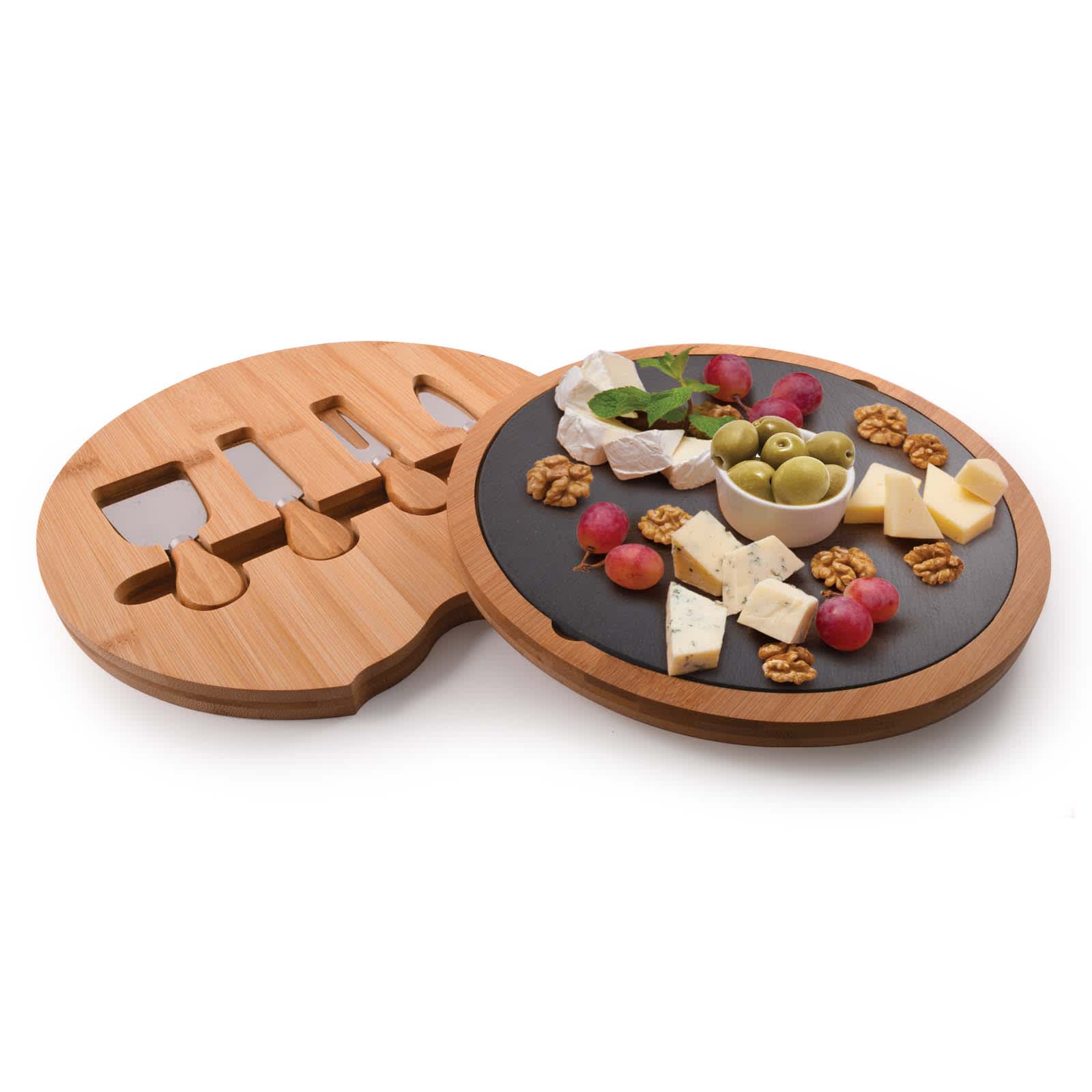 Gala Bamboo Slate Cheese Board - LL6715 Image