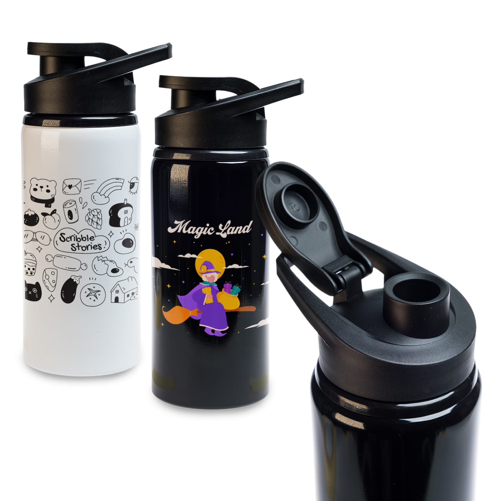 Amore 500ml Junior Bottle - Free Flow Lid - LL6955 Image 