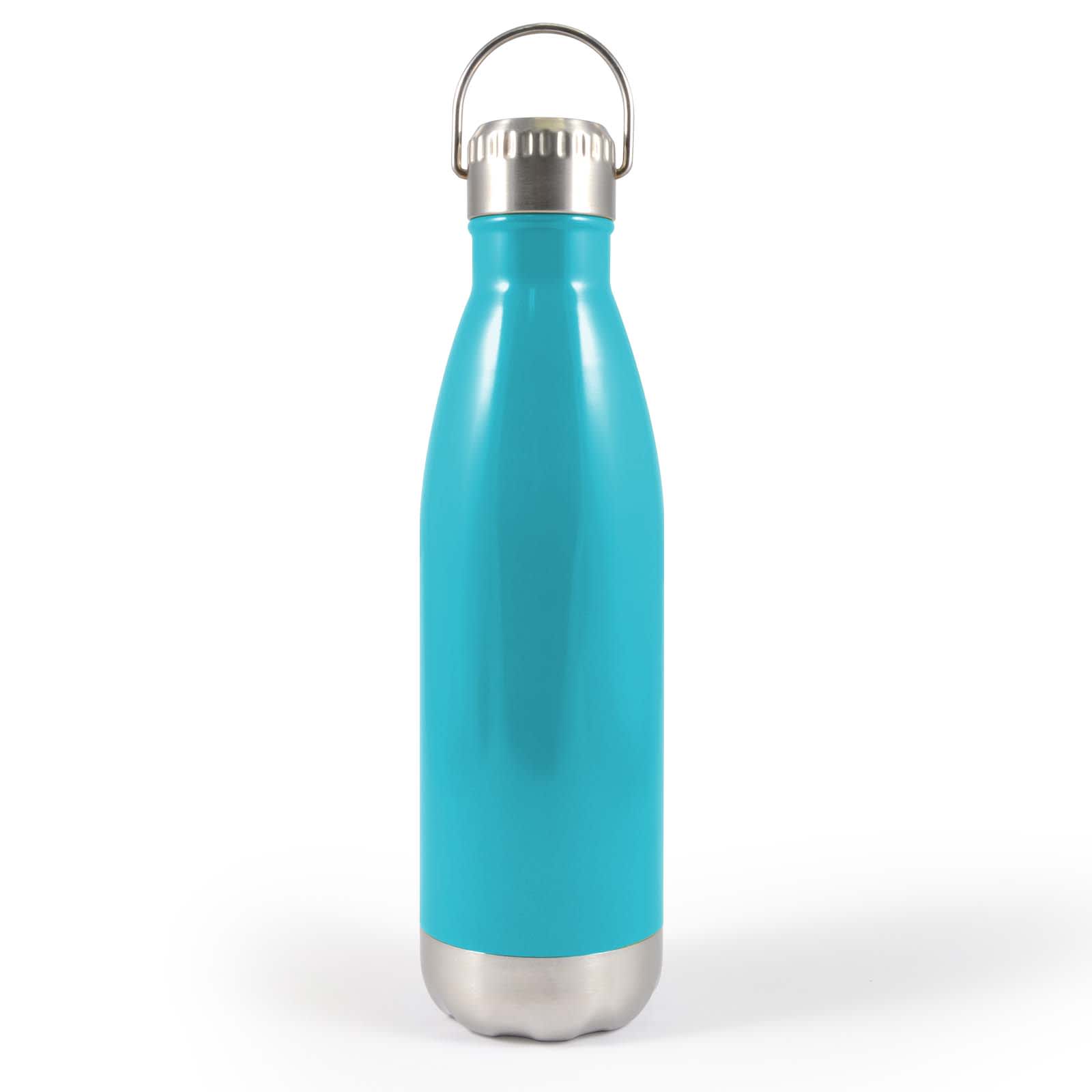 Soda Bottle with Hanger Lid - LL6982 Image Teal