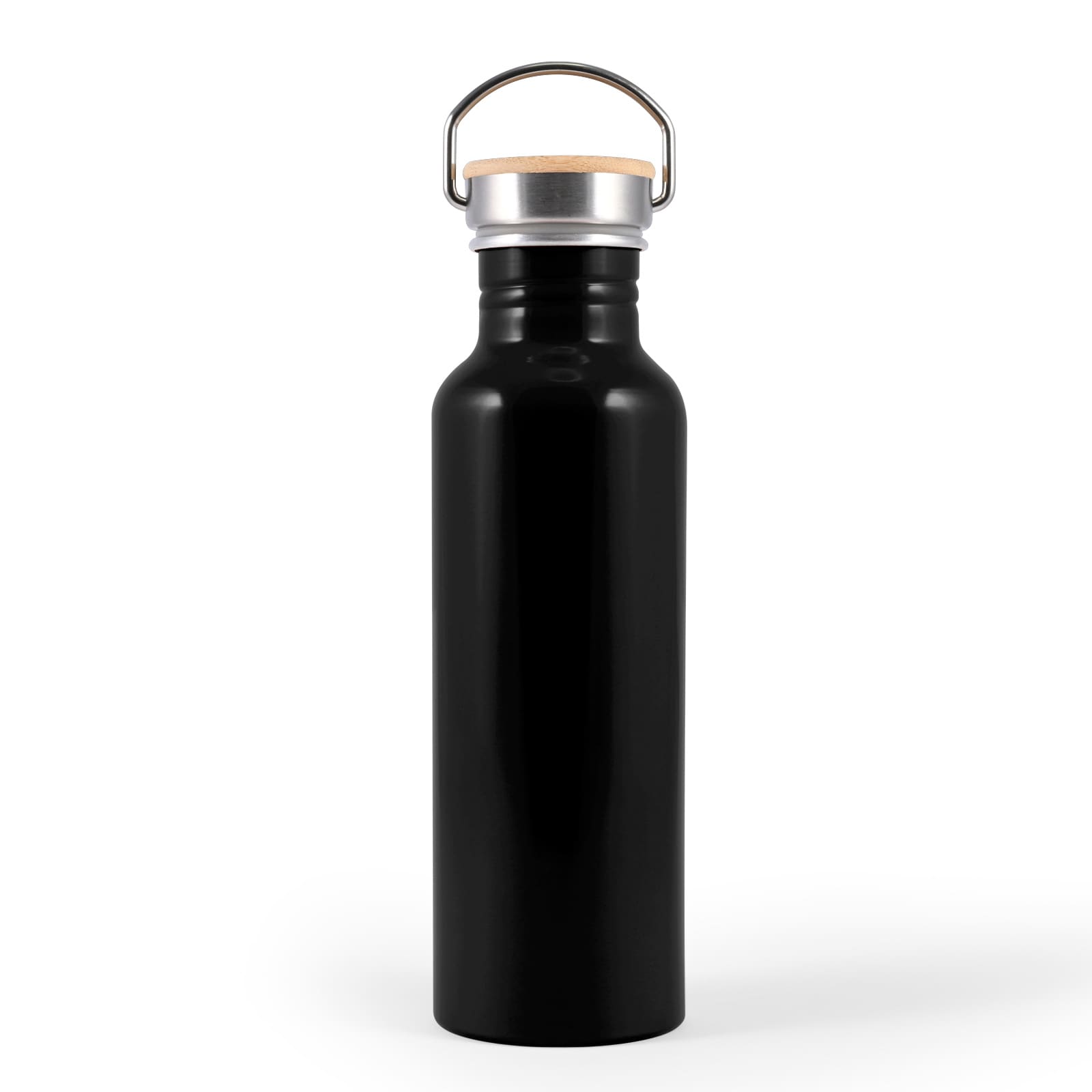 Chat Recycled Aluminium Drink Bottle - LL6991 Image Black