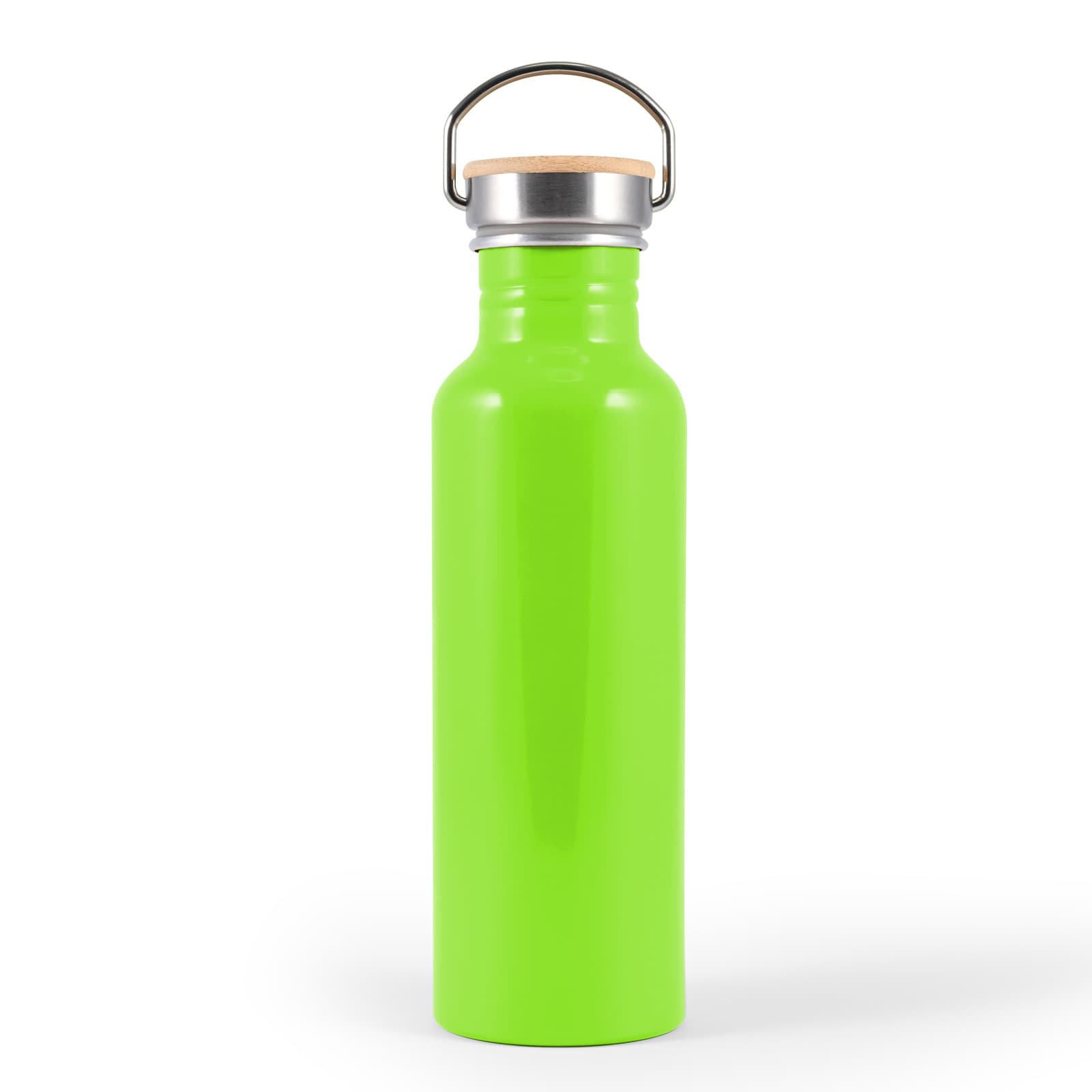 Chat Recycled Aluminium Drink Bottle - LL6991 Image Light Green