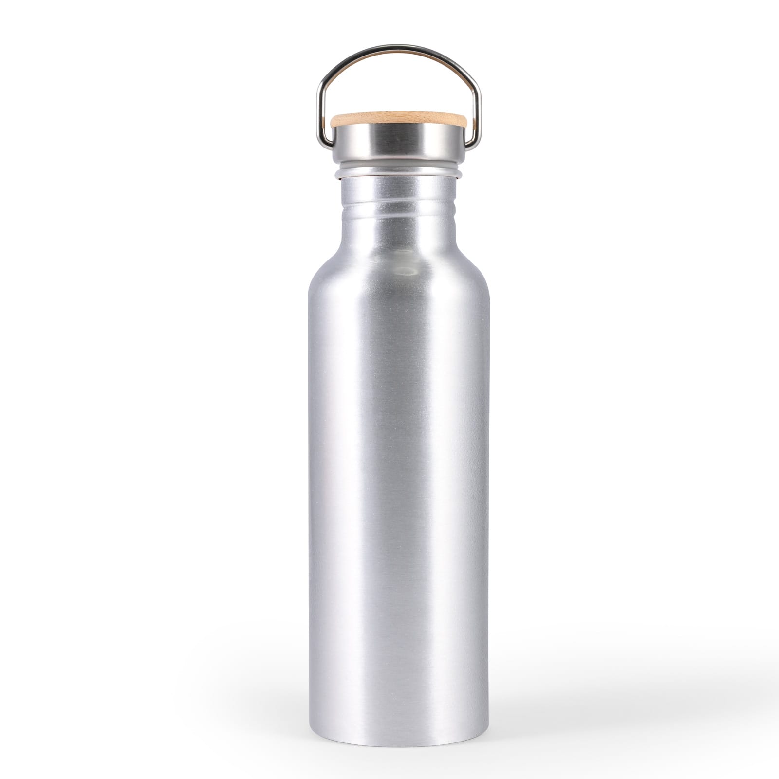 Chat Recycled Aluminium Drink Bottle - LL6991 Image Silver