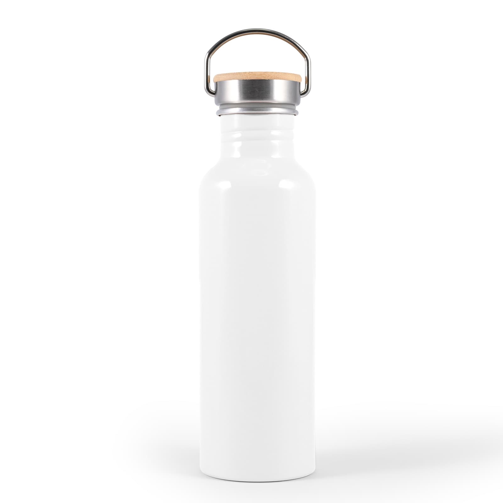 Chat Recycled Aluminium Drink Bottle - LL6991 Image White