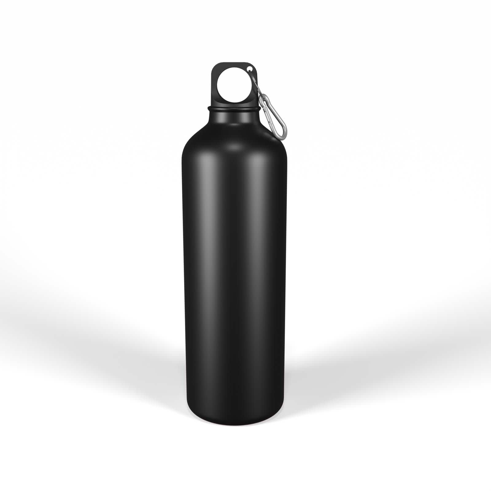 Gelato Aluminium Drink Bottle - LL6996 Image Matte Black