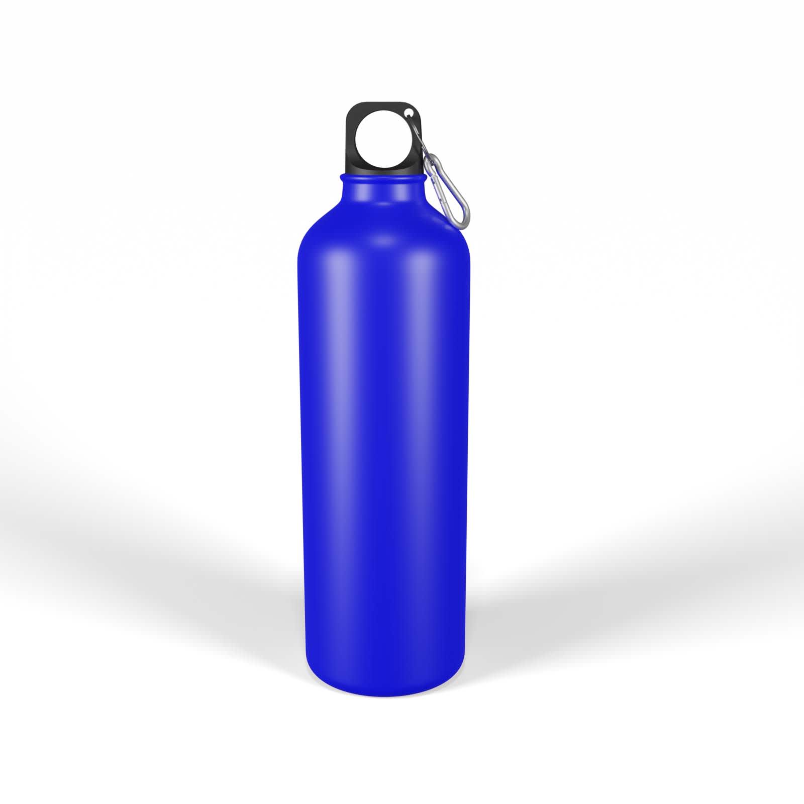 Gelato Aluminium Drink Bottle - LL6996 Image Matte Dark Blue