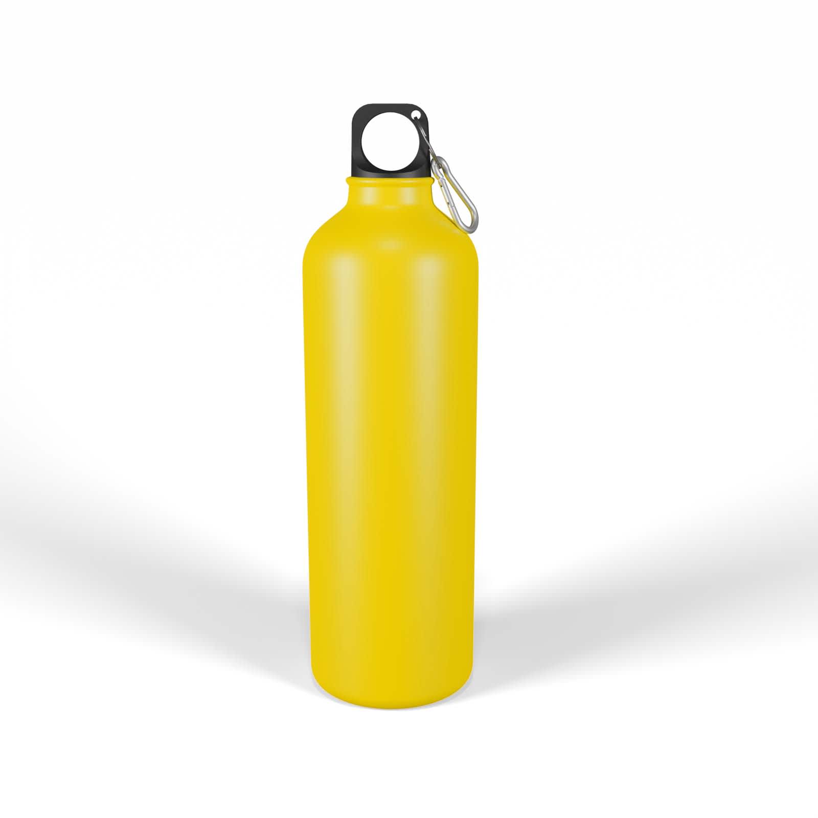 Gelato Aluminium Drink Bottle - LL6996 Image Matte Yellow