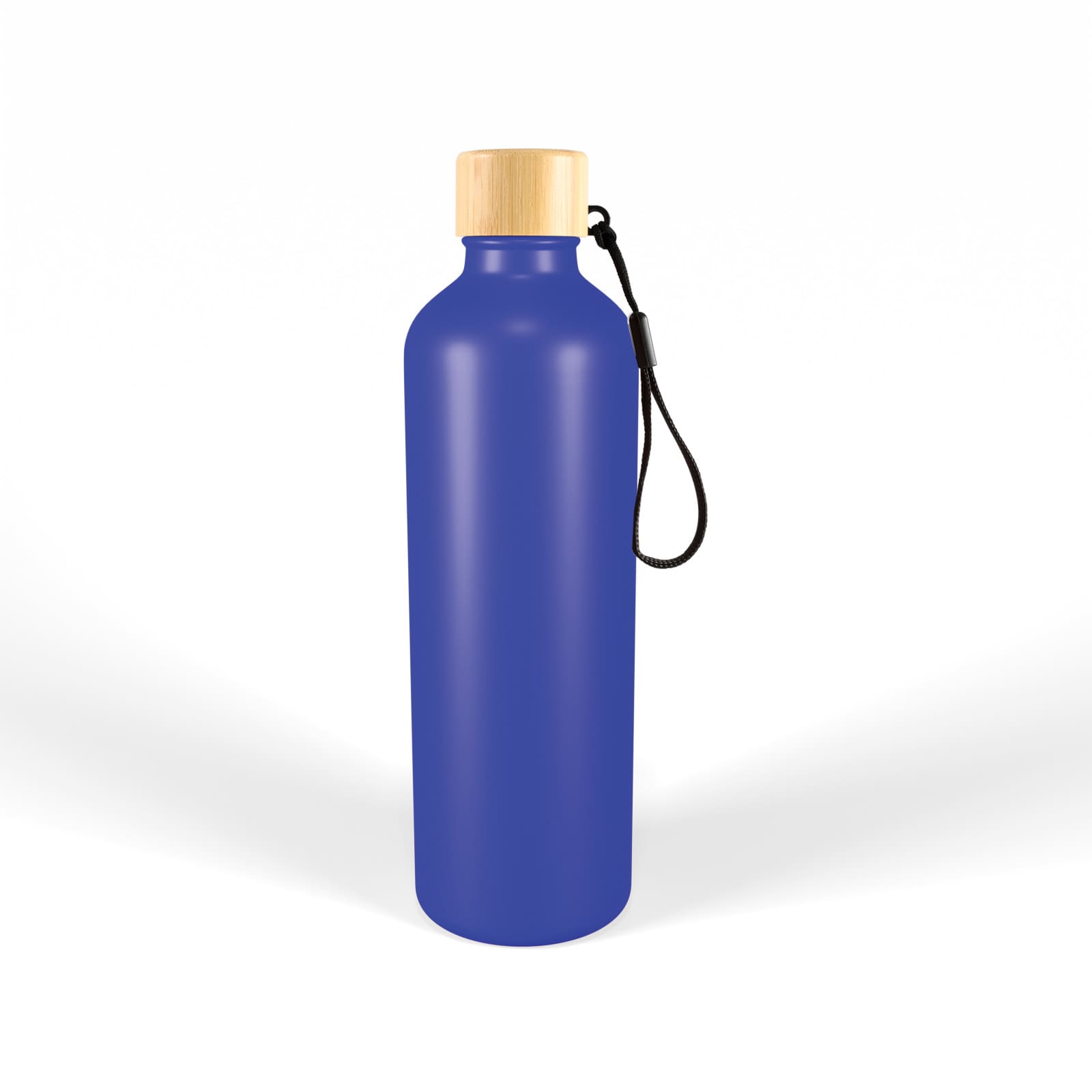 Gelato Aluminium Drink Bottle with Bamboo Lid - LL6997 Image 