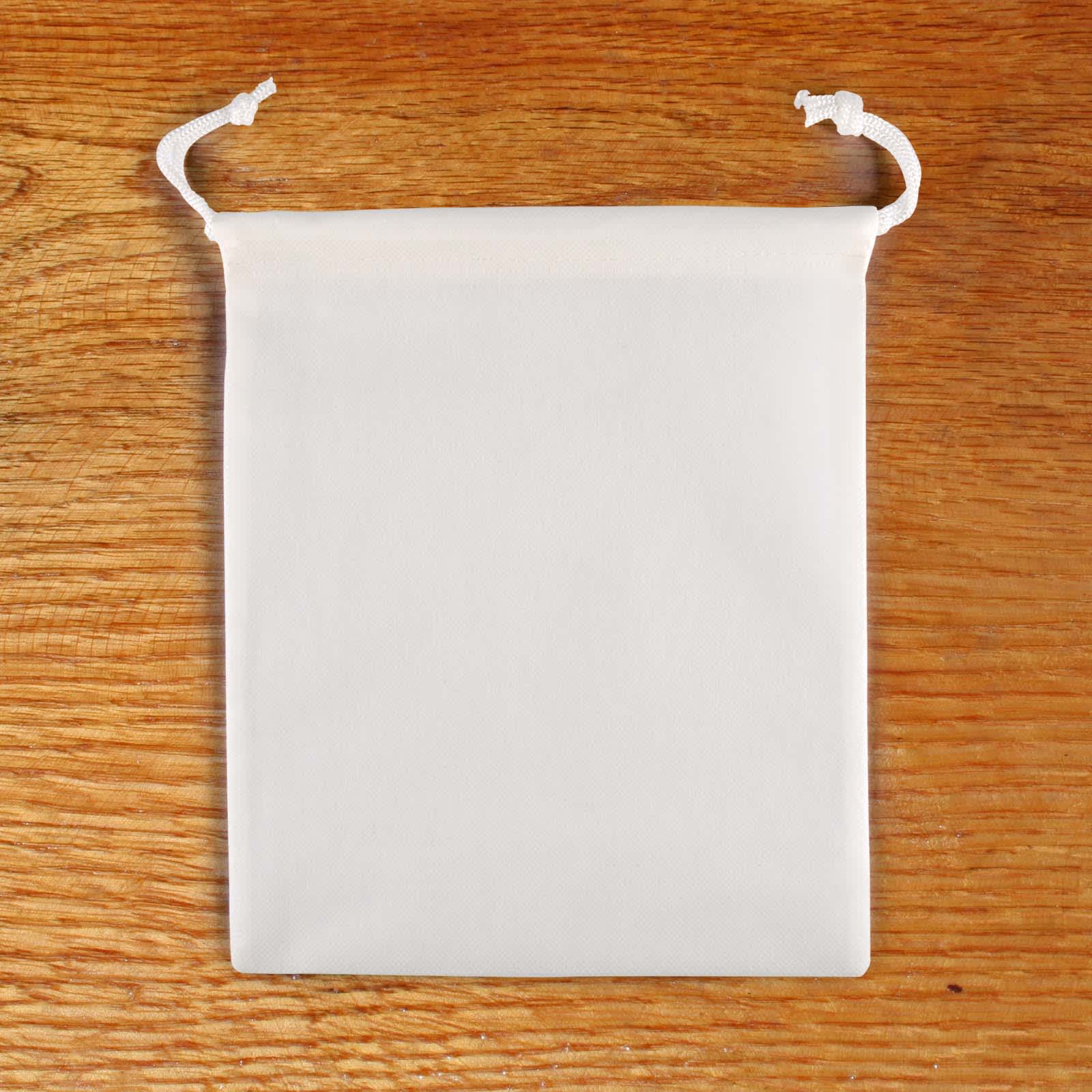 Kit Drawstring Pouch - LL7026 Image White