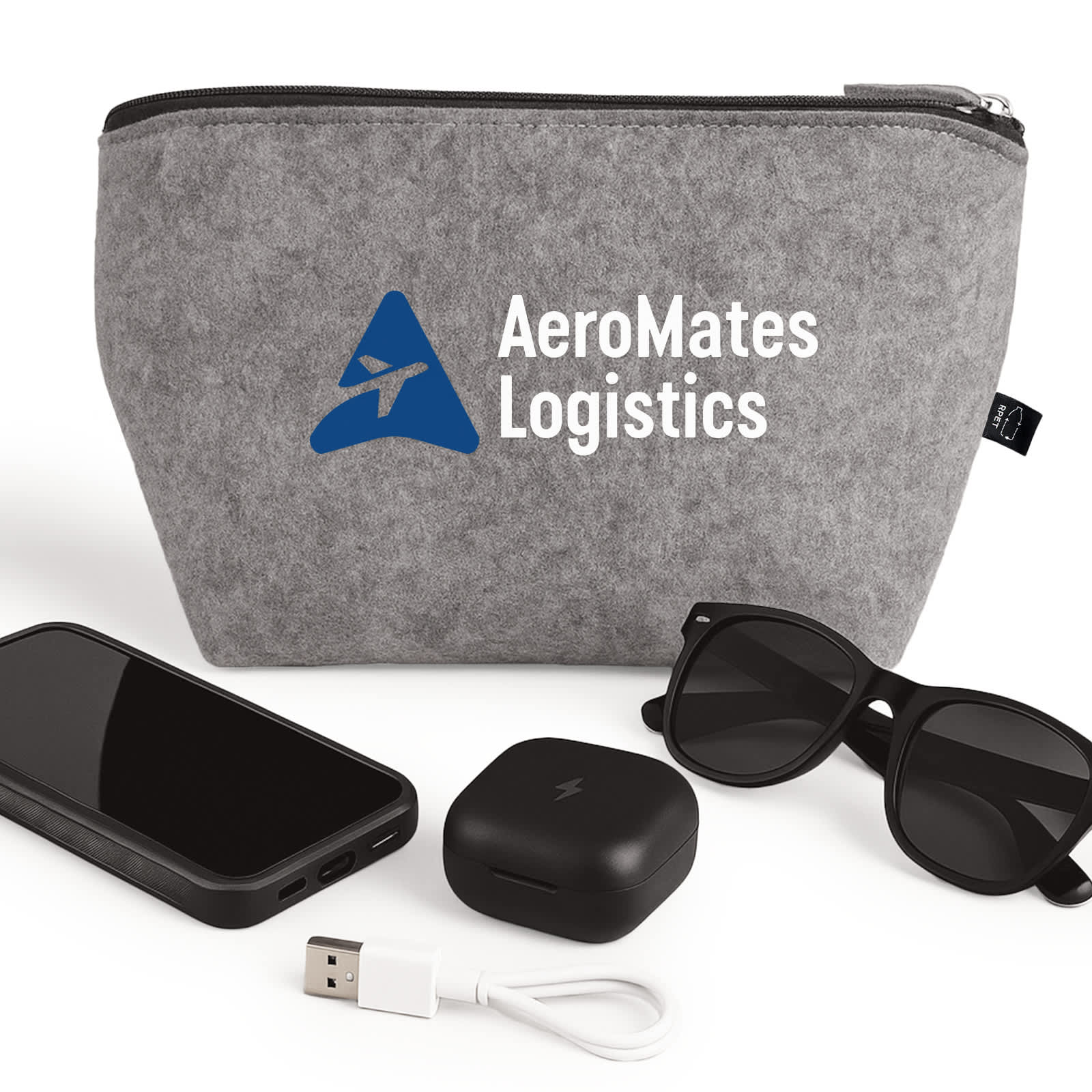 Montana RPET Felt Pouch - image 1