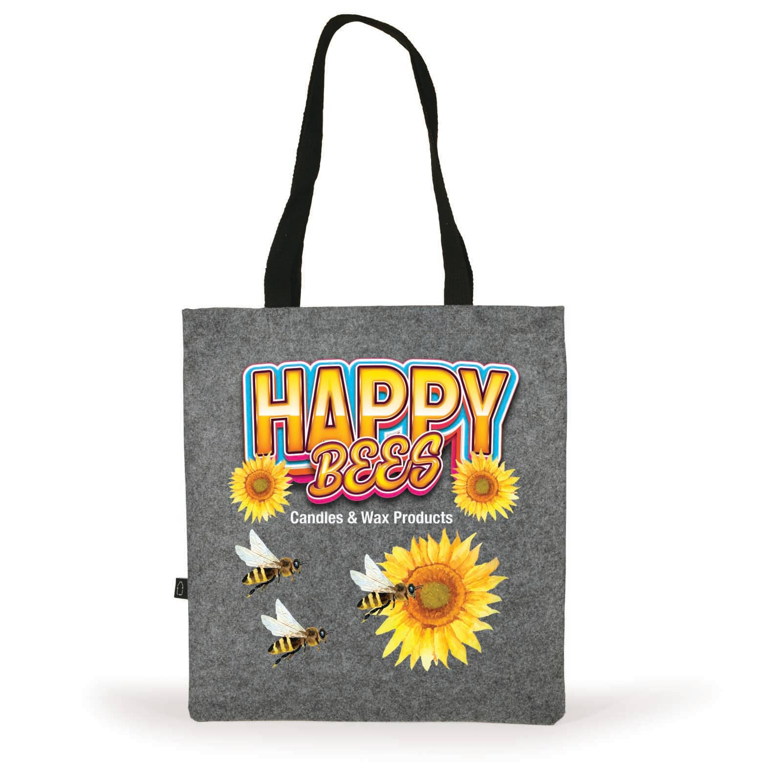 Montana RPET Felt Tote Bag - LL7037 Image 