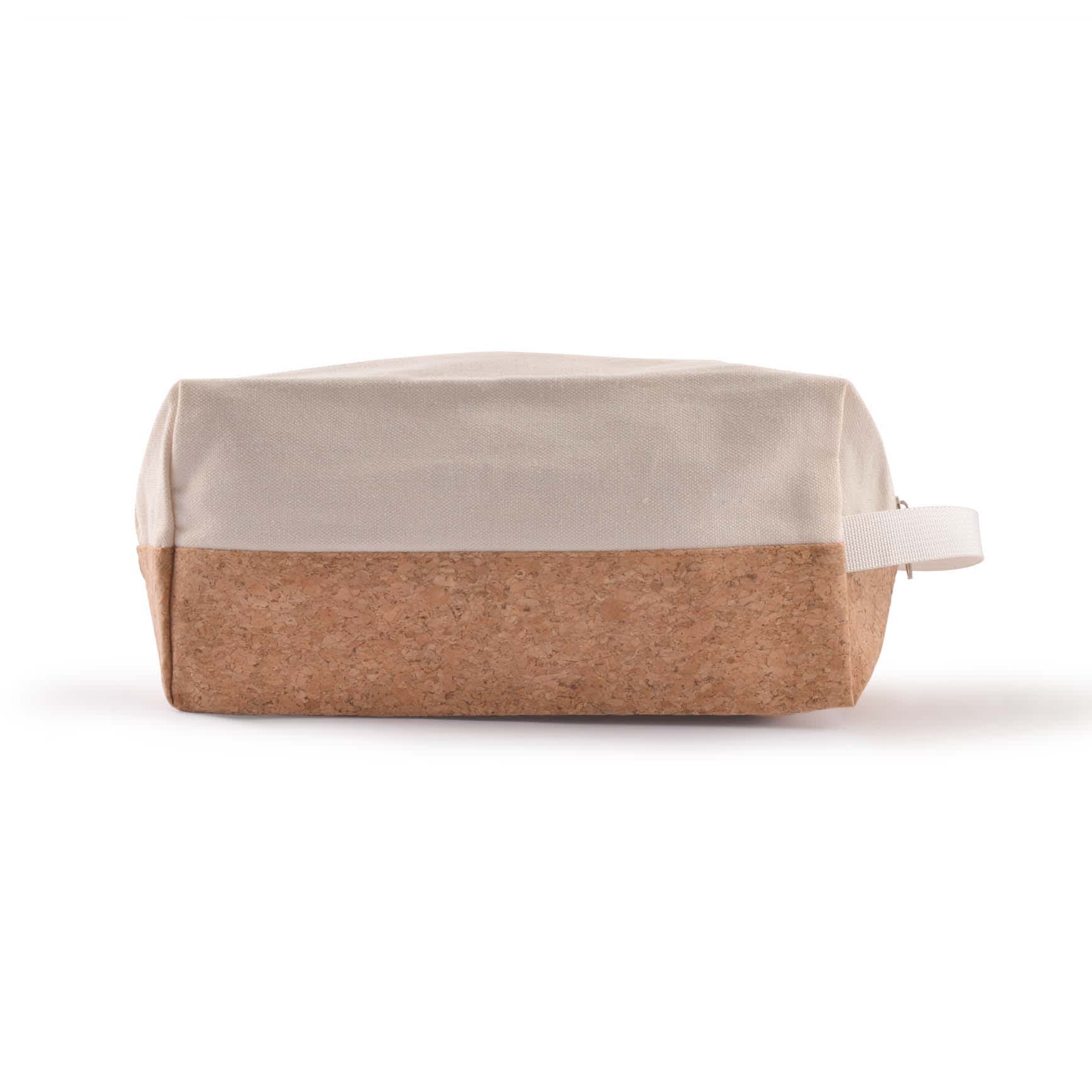 Scenic Cotton Cork Utility Pouch - LL7347 Image White/Cork