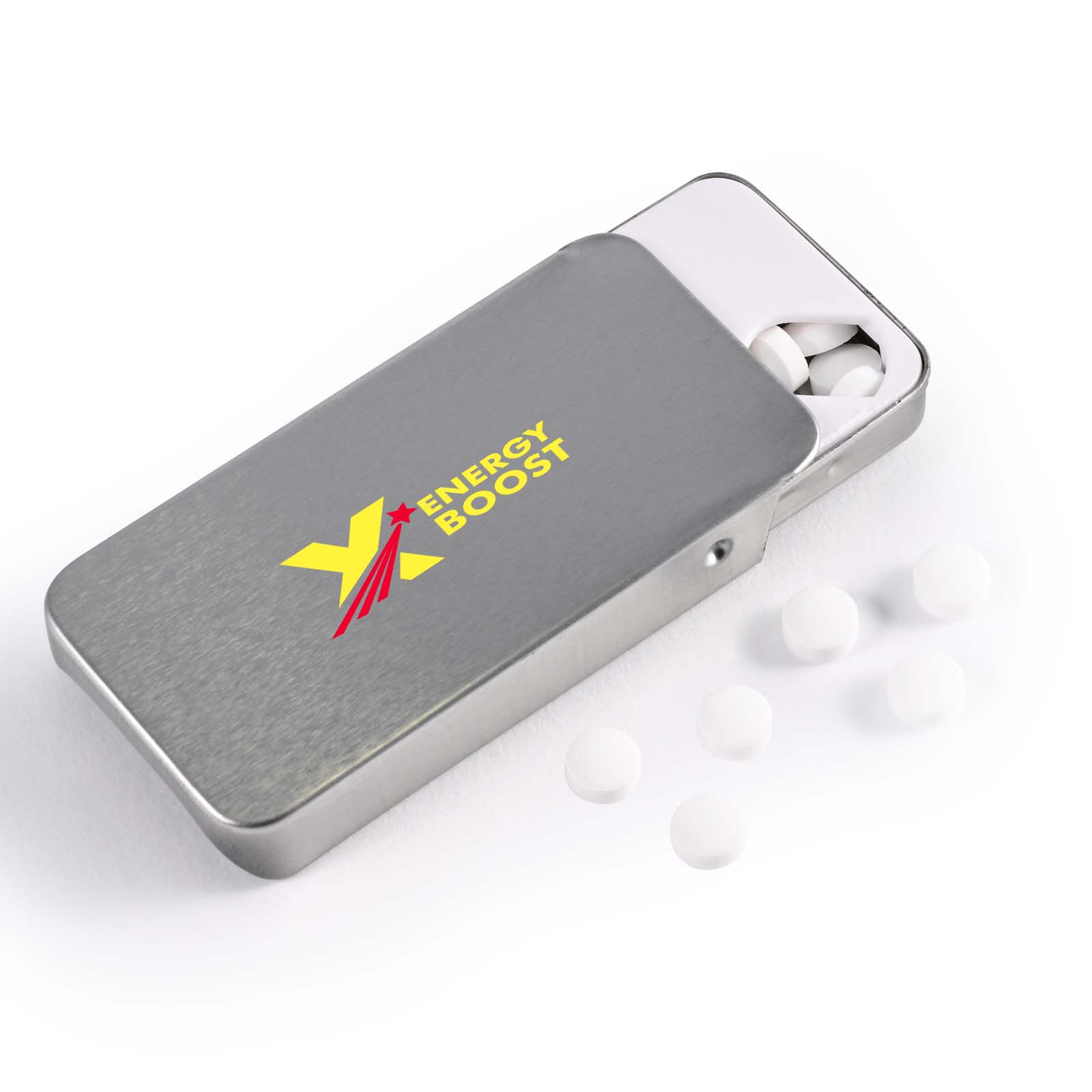 Sugar Free Breath Mints in Slider Tin - image 1