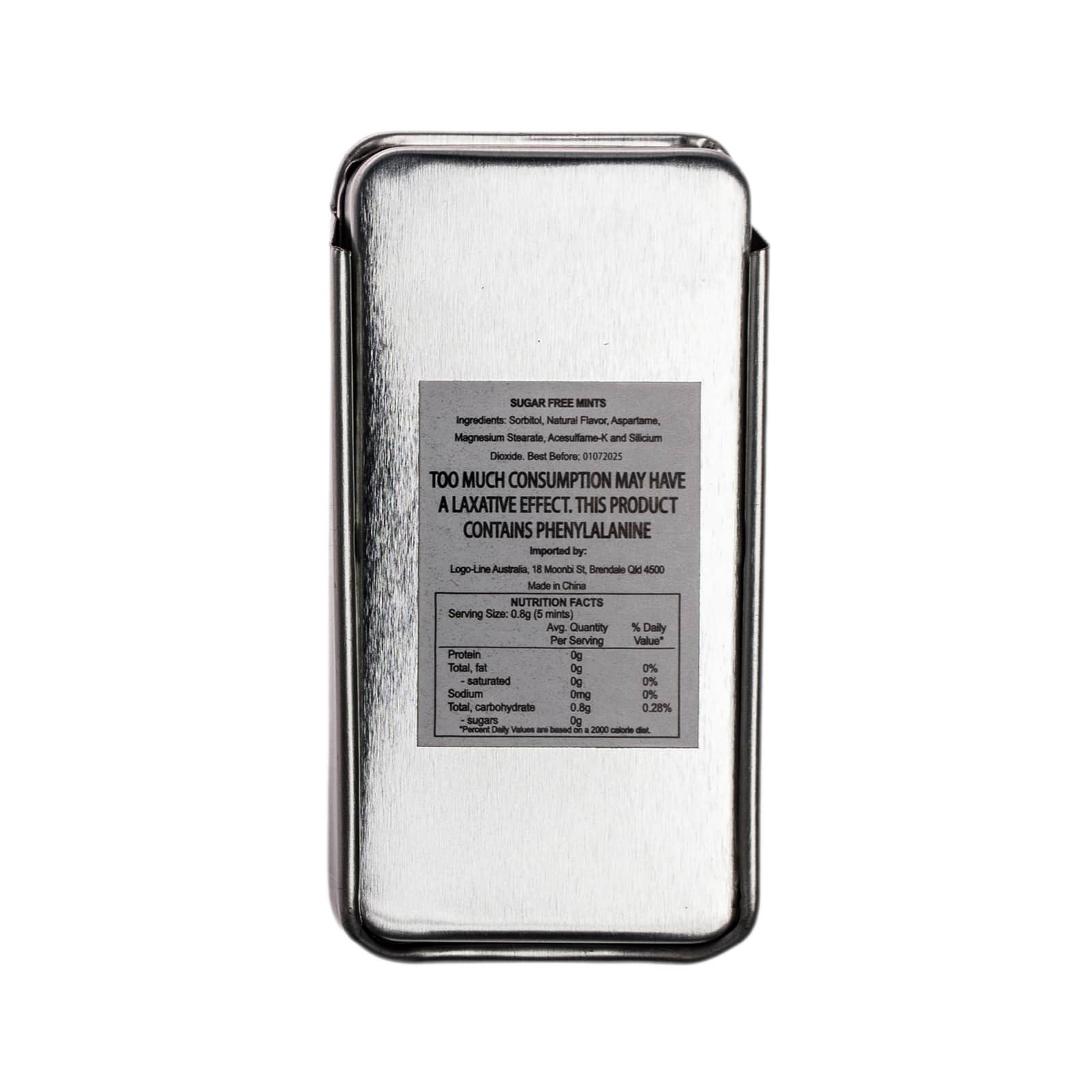 Sugar Free Breath Mints in Slider Tin - image 9