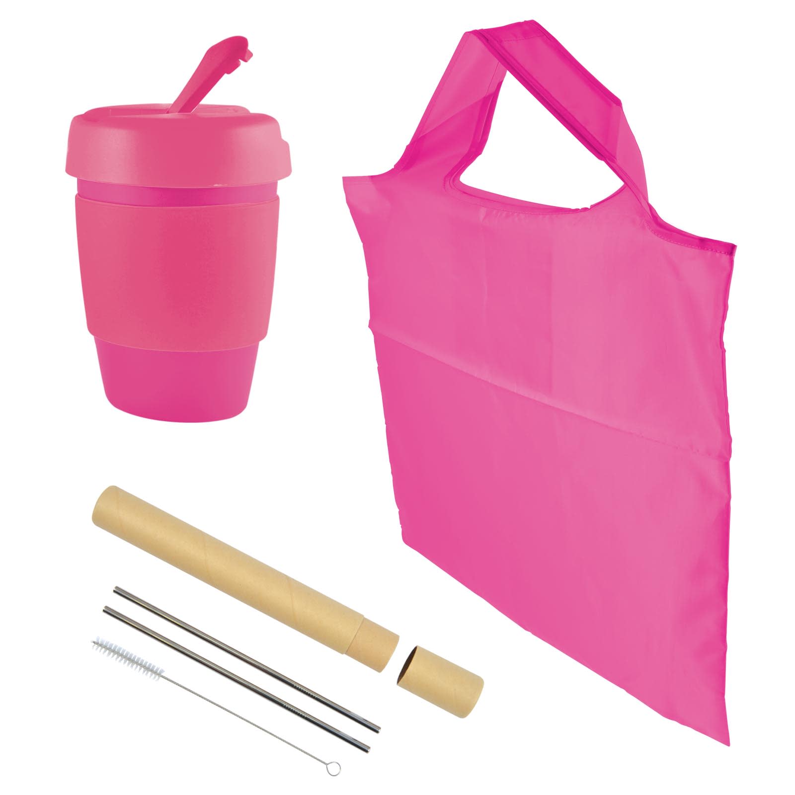 Flinders Reusable Eco Kit - LL8291 Image Pink