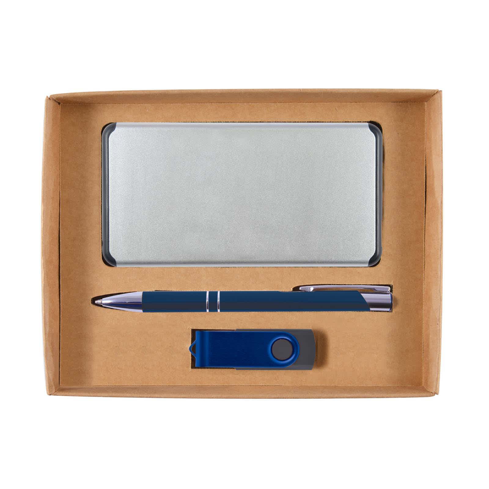 Oasis Cardboard Gift Set - LL8431 Image Navy Blue