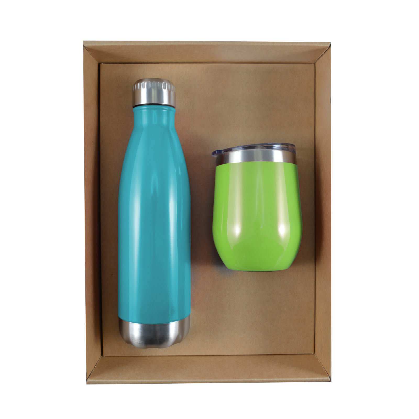 Pura Cardboard Gift Set - LL8451 Image Teal