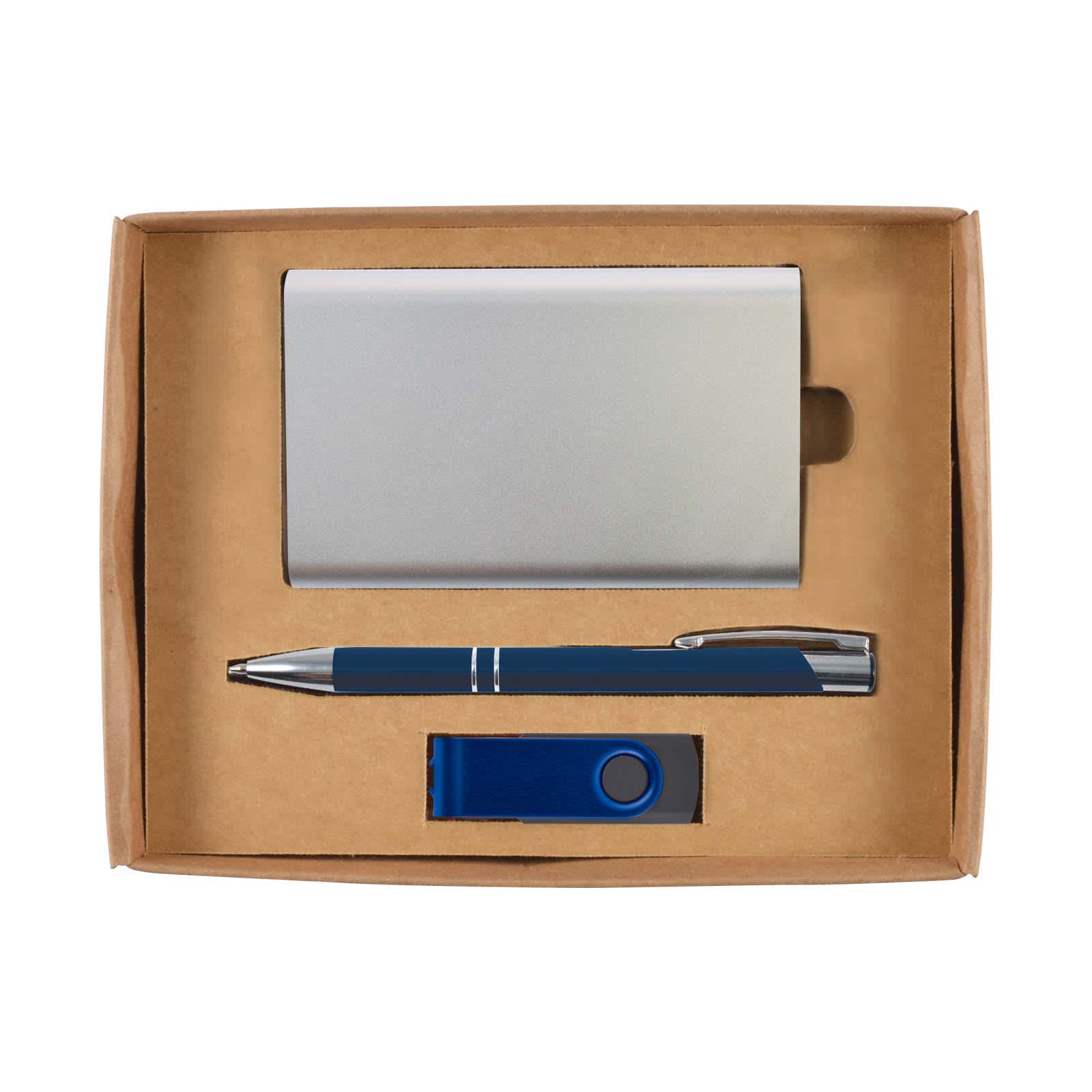 Quay Cardboard Gift Set - LL8454 Image Navy Blue