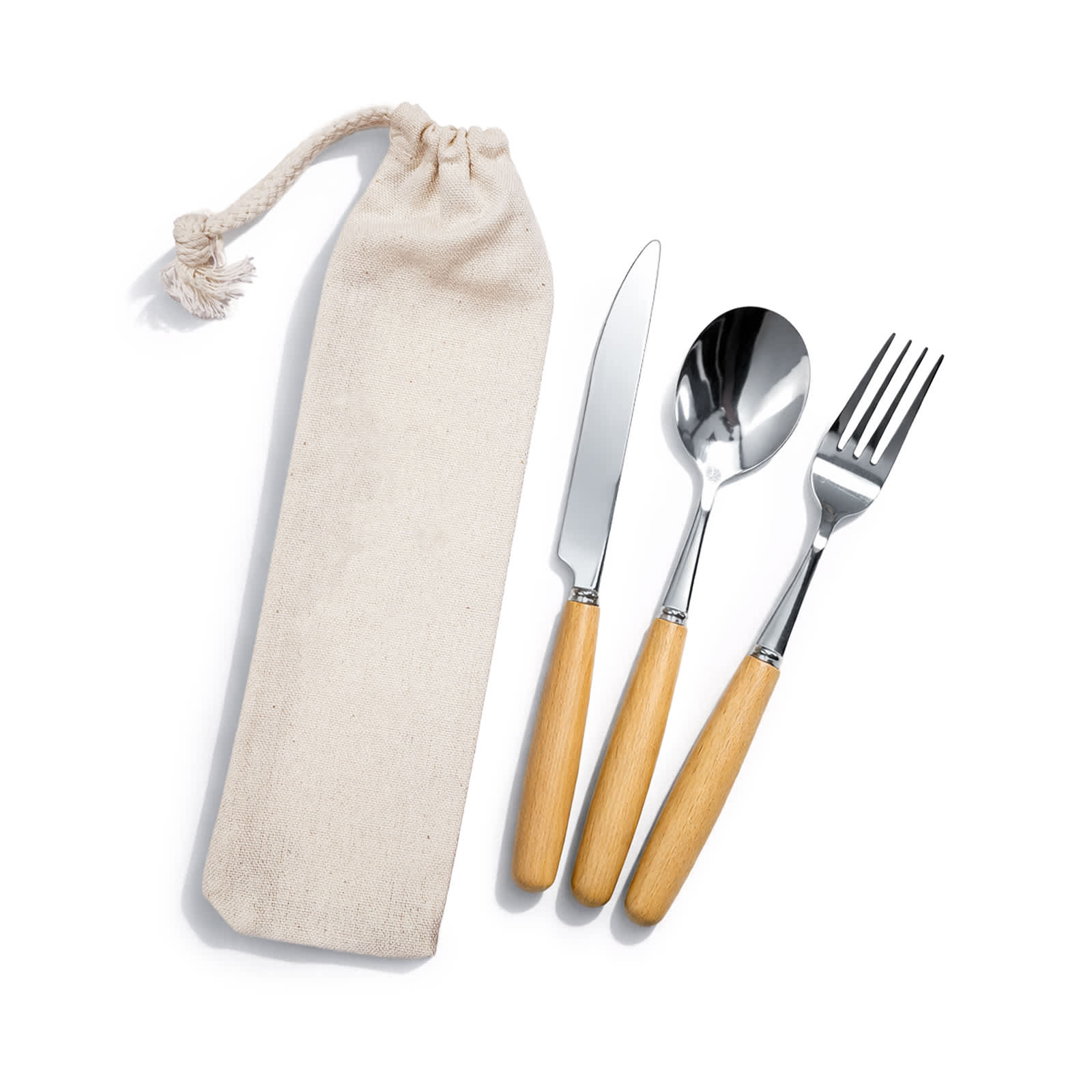 Alternative view of Savour Cutlery Set in Pouch