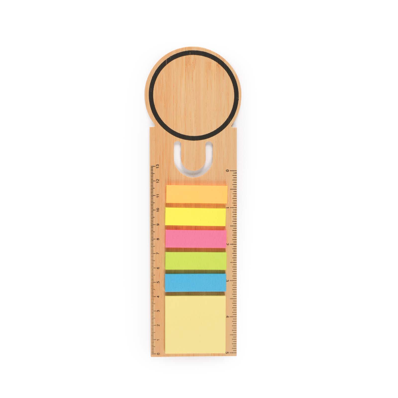 Circle Bamboo Bookmark - LL8858 Image Bamboo