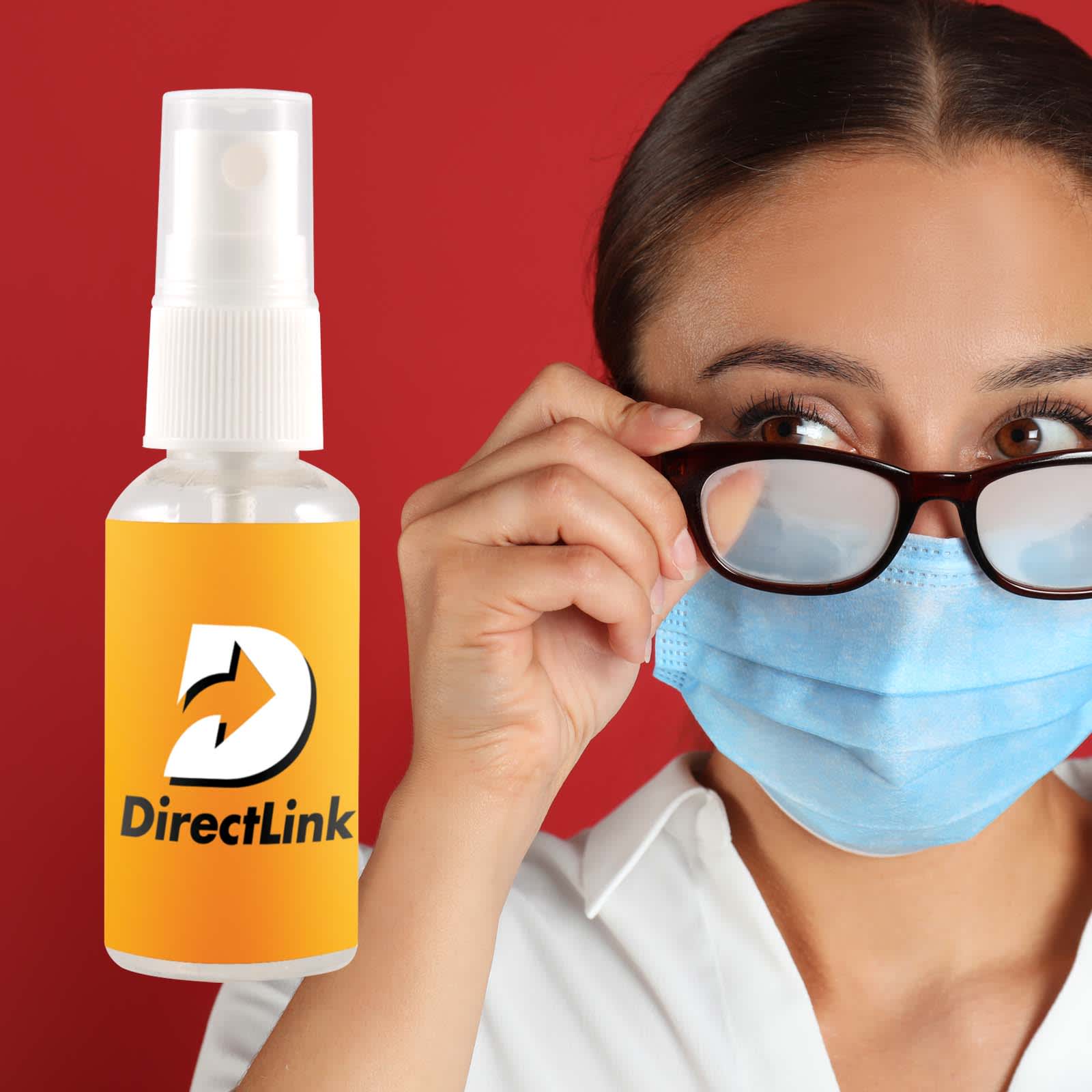 5 Pack - Deluxe Face Masks - LL8897 Image Anti Fog Spray