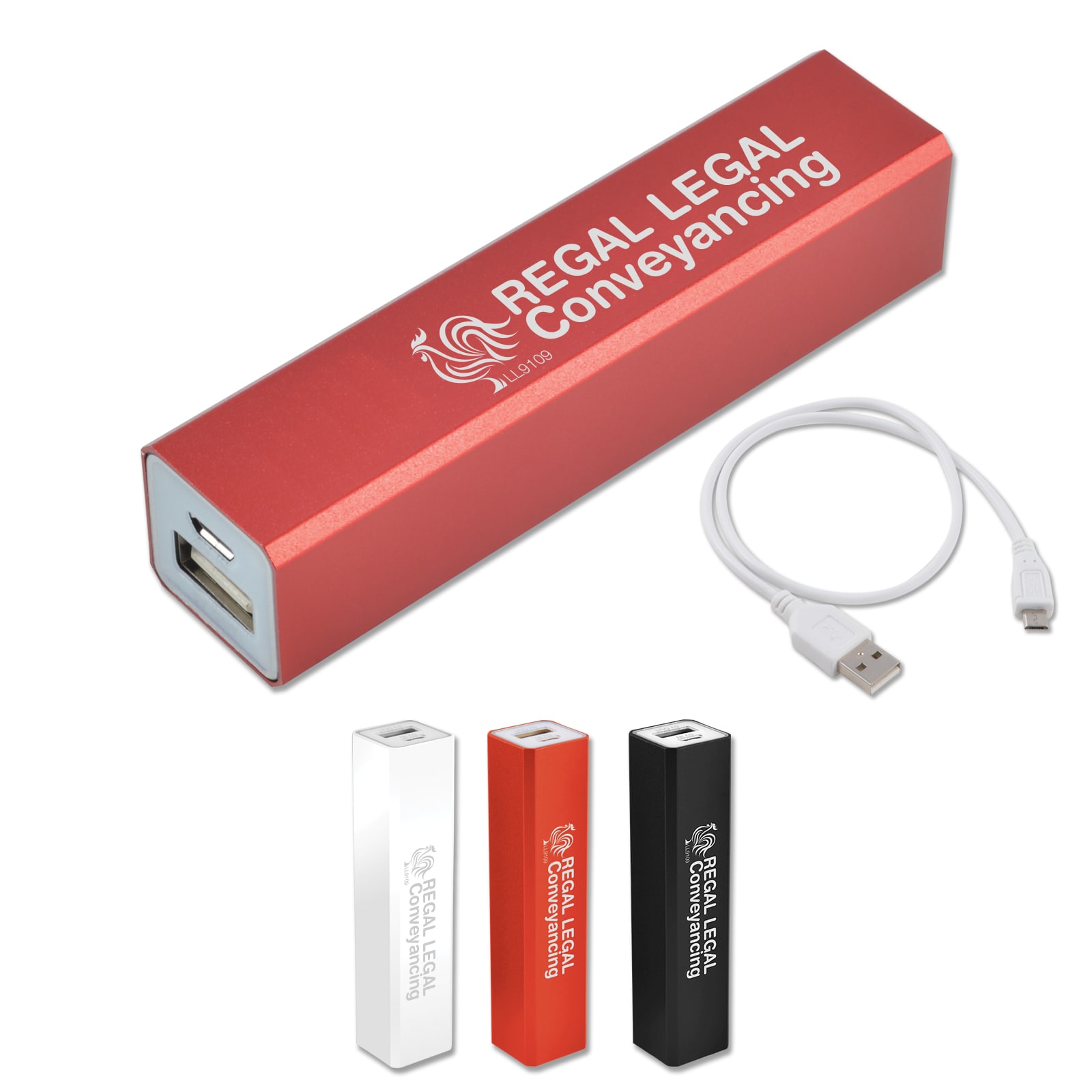 Velocity Power Bank - 2,000 mAh promotional product
