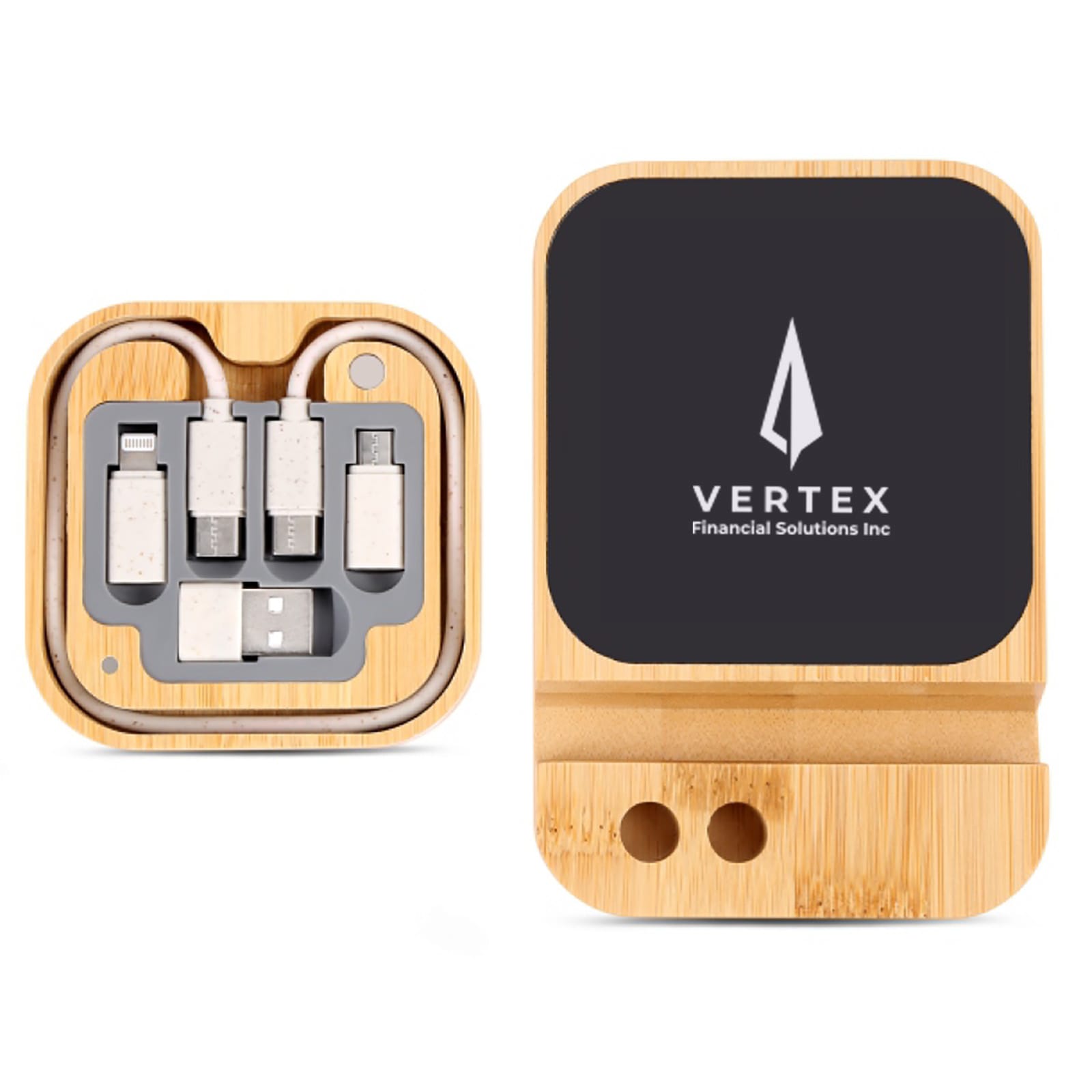 Alternative view of Wander Wireless Charger Set