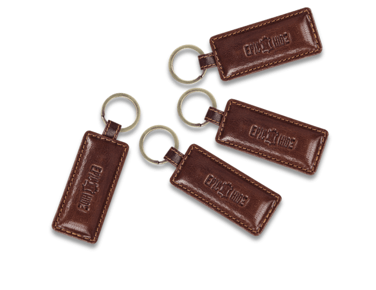 Leather  Keyring