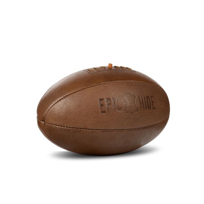 Vintage Leather Rugby Balls/Footballs - 6 Panel