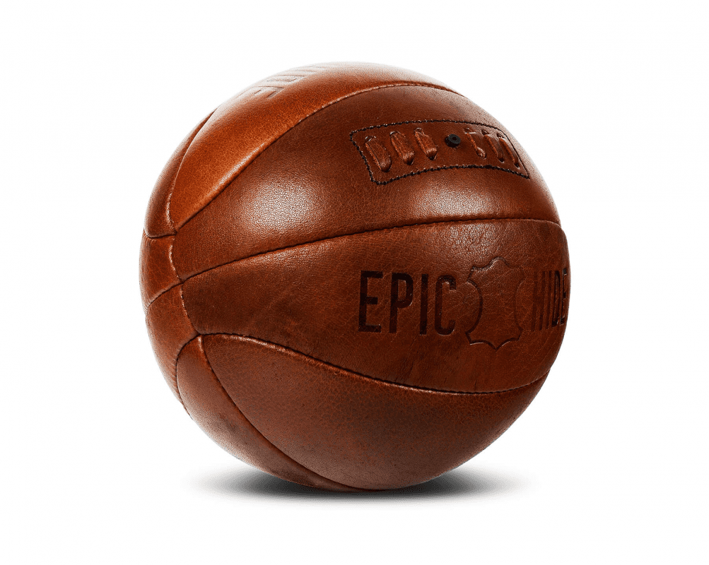 Vintage Leather Basketballs