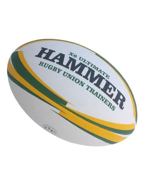 RUBBERISED RUGBY UNION BALL TRAINERS