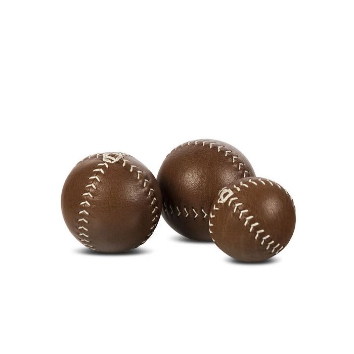 Vintage Leather Juggling Balls