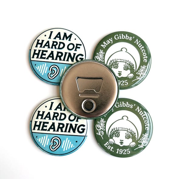 Custom Printed 57mm Bottle Opener Magnet