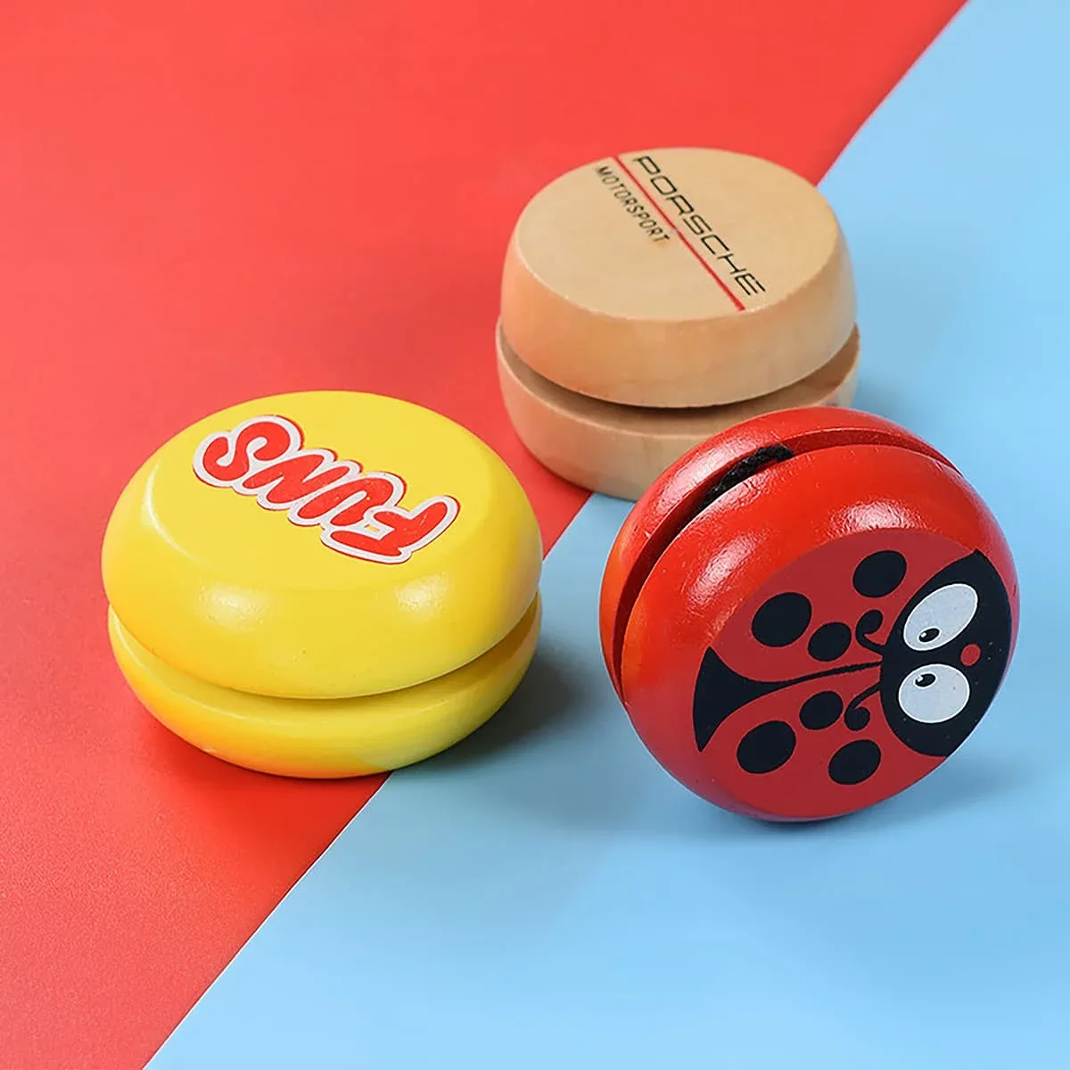 Classic Wooden Yoyo with Logo - MP3070 Image