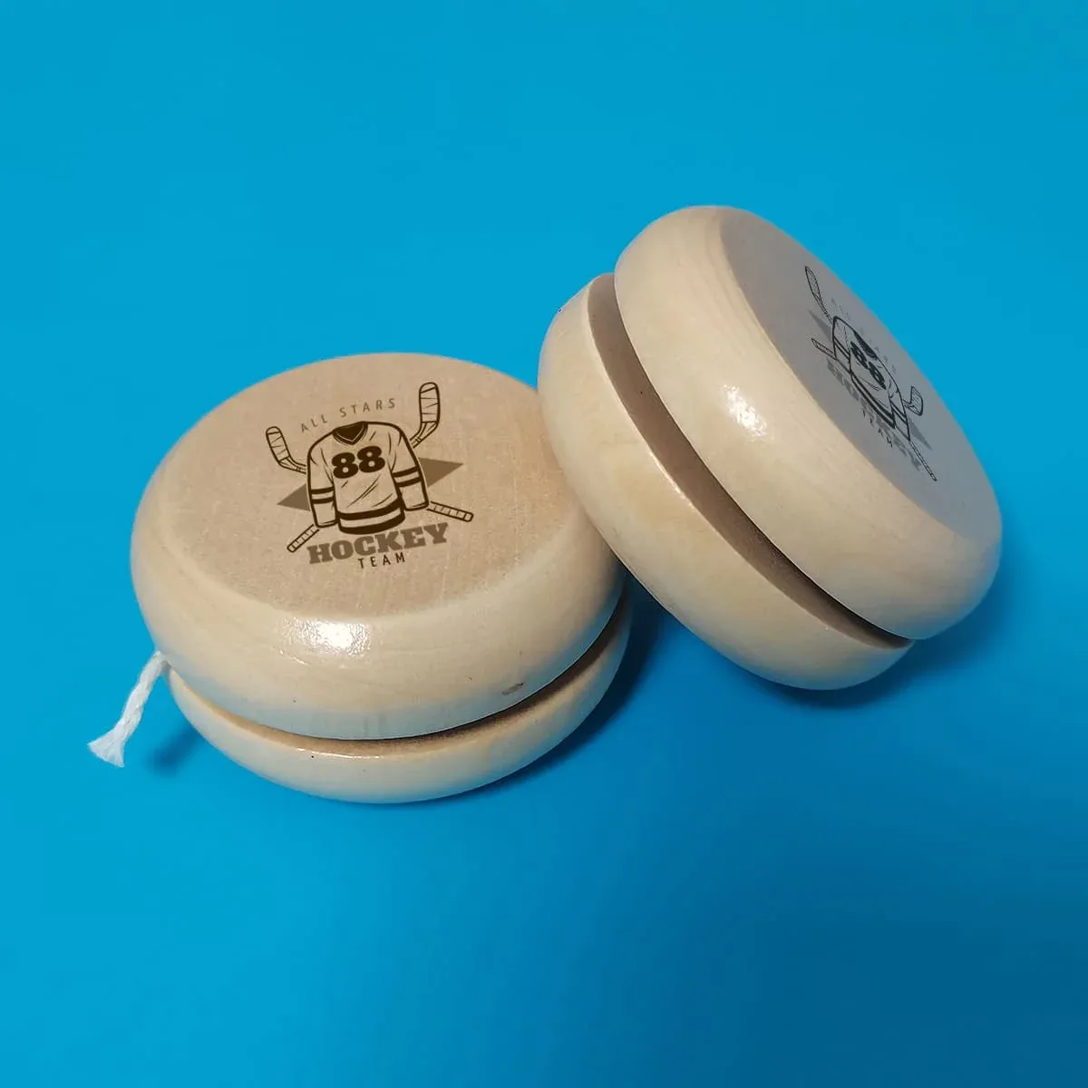 Classic Wooden Yoyo with Logo - MP3070 Image