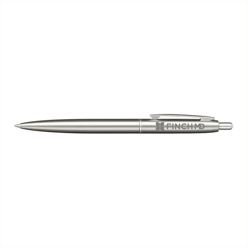 Recycled Stainless Steel Ballpoint Pen - 1066 Image