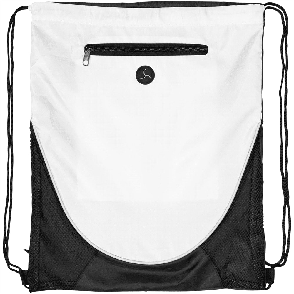Peek Drawstring Backpack - 120120 Image White