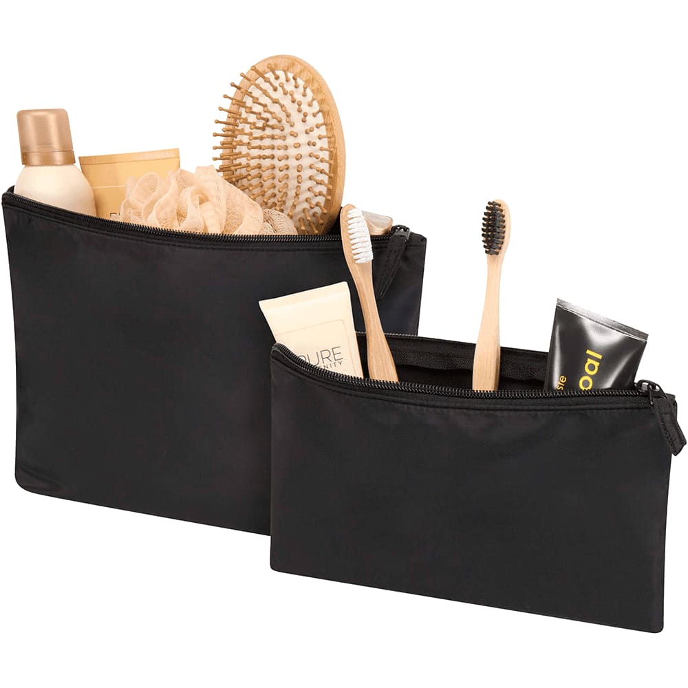 Swift GRS Recycled Toiletry Bag Set - 120768 Image Black