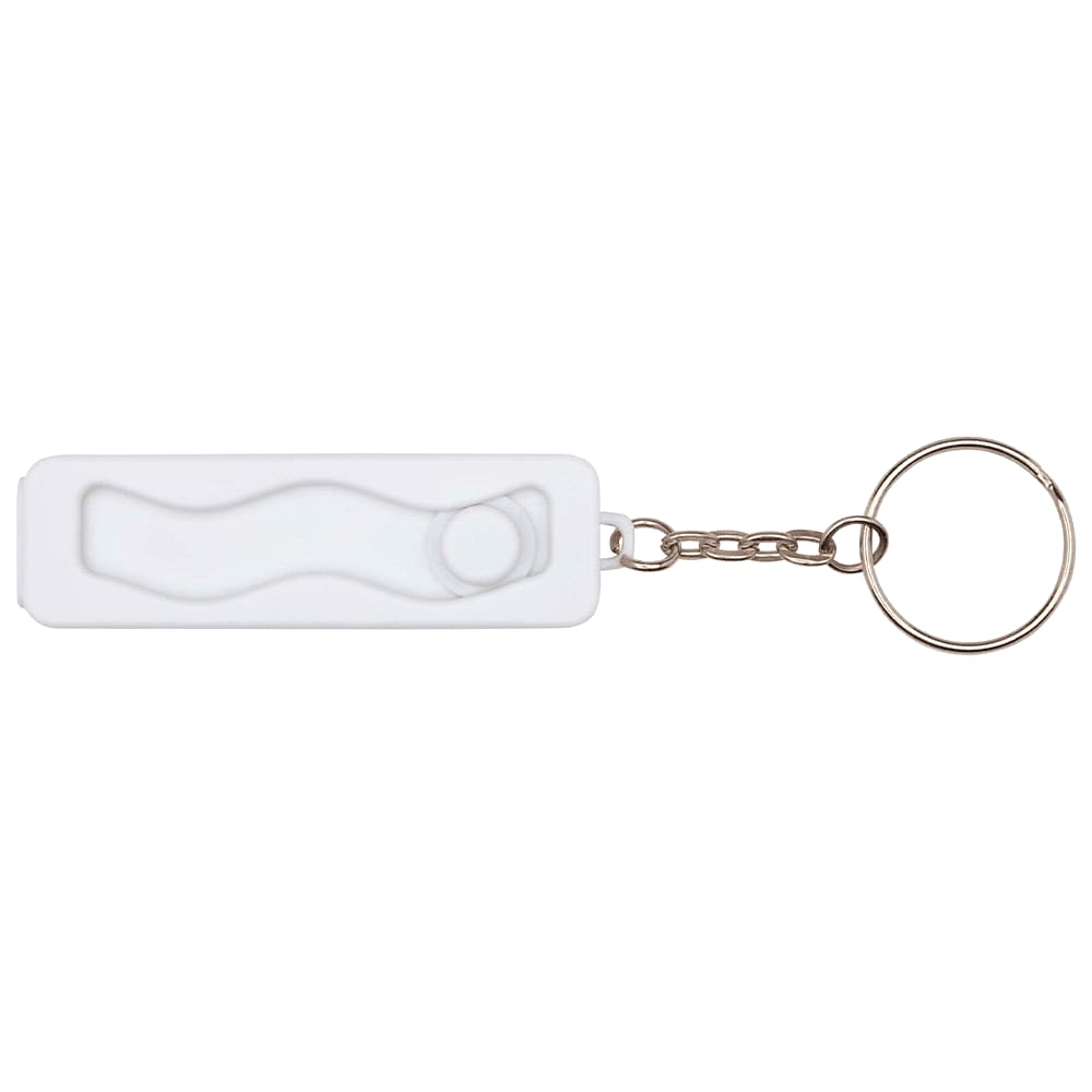 Aggia Recycled Plastic Phone Stand w/ Fidget Toy