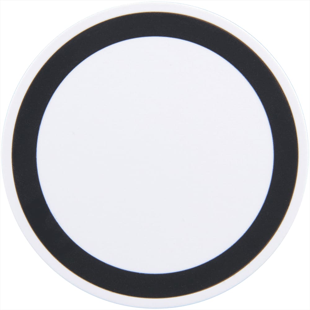 Freal Wireless Charging Pad, White/Solid Black - image 1