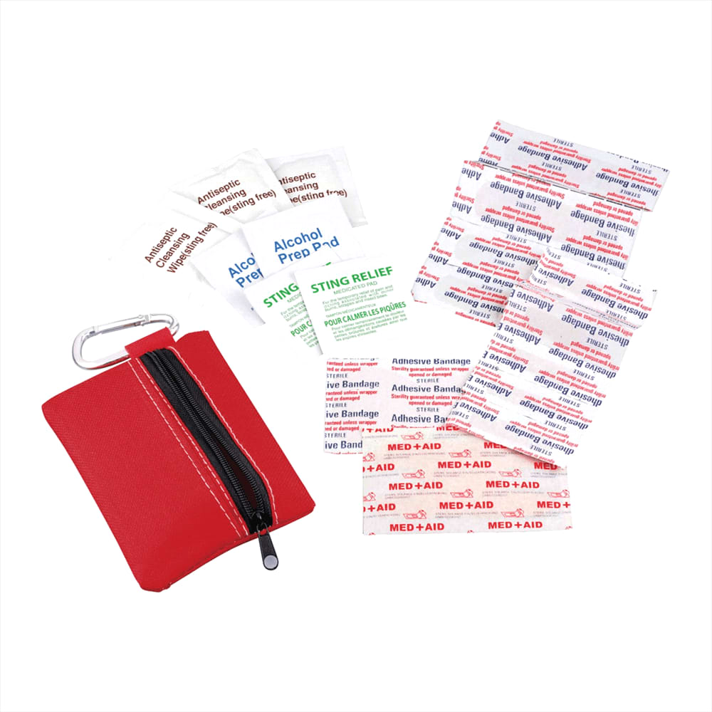 Zippered 20-Piece First Aid Pouch - image 6